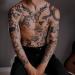 Vintage Patchwork Temporary Tattoos - Small Semi-Permanent Minimalist Line Art Black Fake Tattoo for Adults - Gothic Aesthetic Designs - Buy Online on SooperMarket.com