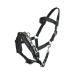 Horze Nylon Lunging Cavesson - Black - Cob Black Cob