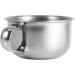 Restokki Stainless Steel Shaving Bowl | Metal Soap Cup for Man | Durable Foam Cleaning Tool - Buy Online on SooperMarket.com