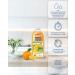 1 Liter Orange All-Purpose Cleaner - High Fat Solving Power for Windows Doors & Worktops - Concentrated Cleaning Agent (1 Pack) - Buy Online on SooperMarket.com