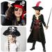 DNHCLL Black Eye Patch - Soft & Comfortable Pirate Eye Mask for Amblyopia, Lazy Eye - Adjustable Buckle - Adults & Kids - Buy Online on SooperMarket.com