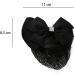 Women Hair Clip Hair Bun Cover Barrettes Net Snood Hairnet Lace Bow Decor Hair Clip Hairnet - Buy Online on SooperMarket.com