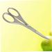 Buy Balacoo Stainless Steel Vibrissa Scissors 1pc Nose & Eyebrow Hair Trimmer | Medium Silver | International Shipping - Buy Online on SooperMarket.com