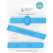 Matchstick Monkey Antimicrobial Silicone Holder Strap - Multi-Use for Teether, Bottle, Stroller, Car & Highchair (Blue, 55 cm) - Buy Online on SooperMarket.com