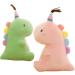 N/C Cartoon Dinosaur Plush Doll - Cute Stuffed Animal Toy Pillow for Kids & Adults (Pink 15cm x 23cm) - Buy Online on SooperMarket.com