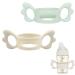 Baby bottles handles bottle handle holder baby bottle handle silicone wide neck baby bottles handles baby silicone bottle handles for baby smallhand gripping design outside diameter above 5 cm 2pack
