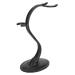 Razor holder made of alloy shaving stand in modern design corrosion resistance simple practical razor storage with brush drying suitable for most