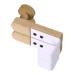 CIYODO Clothes 2pcs Towel Hook Wood Coat Hooks Scarf Hanger Coat Rack Door Hanger Door Hook Car Door Shower Door