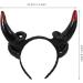 Cabilock Sheep Horns Headband Gothic Sheep Horn Hairbands Devil Horn Headband Animal Cartoon Show Headdress Photo Props for Fancy Dress Cosplay Costume - Buy Online on SooperMarket.com
