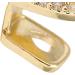 Shining Single Hip Hop False Tooth Halloween Festival Hip Hop Tooth Decoration for Men Women (Gold) - Buy Online on SooperMarket.com