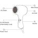 Kids Hair Dryer Mini Portable Travel Hair Dryer Small Lightweight Blow Dryer with 3 Speeds Wind Negative Ionic Constant Temperature Hair Care Adjustable Hair Dryer for Home US Plug 110V - Buy Online on SooperMarket.com