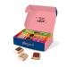 Michel et Augustin Gourmet Chocolate Cookie Gift Baskets for Holidays and Birthdays, Nighttime in Paris Gift Box of 12 Individually Wrapped French Cookie Bars, 4 European Cookies per Bar, Kosher Blue Gift Box