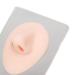 3-Part Silicone Nose Model for Piercing Practice | Soft 3D Display with Acrylic Stand - Buy Online on SooperMarket.com