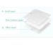 Portable Cleansing Cotton Hot Cosmetics Facial Cotton Pad Cosmetic Puff Organic Cotton Swab Box Eye Cleaning Pad Combination Installed 140PCS Soft Comfortable (Color : White or Pink) - Buy Online on SooperMarket.com