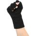 U V Gloves 1 Pair Nail Art Skin Care Fingerless Gloves Protect Hands from Outdoor Sun U V Light Harm(Black) - Buy Online on SooperMarket.com