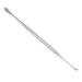 Stainless Steel Double Head Ear Spoon - Ergonomic Design for Itch Relief - Spiral Spring Ear Pick (Silver) - Buy Online on SooperMarket.com