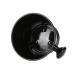 Black Plastic Shaving Bowl & Soap Dish - Men's Shaving Foam Cream Bowl for Effortless Grooming | International Shipping - Buy Online on SooperMarket.com