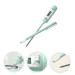 Unomor Stainless Steel Thermometer Set - 2pcs LED Water & Baby Food Thermometer for Feeding Bottles - Green 18.5x3cm - Buy Online on SooperMarket.com
