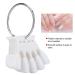 Nail Art Tips - 10pcs White Nail Sticks & Color Display Cards for Manicure & Gel Polish Practice - Buy Online on SooperMarket.com