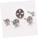 Healeved Foot Bearings Hole Design Bearing Sanding Discs Bearing Pedicure Sanding Slices Bearing Electric Foot Bearing Tool Grinding Feet Stainless Steel Universal - Buy Online on SooperMarket.com