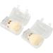 Flower Shape Makeup Brush Round Shape Cosmetic Brush Multi-function White for Daily Life - Buy Online on SooperMarket.com