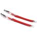 SOODASE Rubber Transparent Replacement Frame Legs For Oakley Crosslink Sweep/Switch Glasses Frame Red