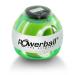 Powerball Max Green gyroscopic hand trainer with a green light effect including a speed meter transparent green the original from Kernpower