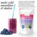 powbab Dried Wild Blueberries - 100% Whole, Unsweetened, Keto, Gluten-free, Vegan - Canada Grown, No Sugar Added, No Sunflower Oil or Apple Juice Concentrate, Sulfite Free - Buy Online on SooperMarket.com