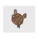 2 x Microfiber Cleaning Cloths "Fluffy Chicken" (LC00024979)