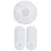 16-Pack Clear Disposable Shower Caps - Home & Hotel Use | Elastic Plastic Bath Hair Protection - Buy Online on SooperMarket.com