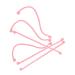 Mikinona 3 Pairs Eyelash Curler Lifting False Eyelashes Eyelash Beauty Tool Eyelashes Lift Kit Silicone for Lifting Eyelashes Lash Lift Kit Silicone Eyelash Lift Rods Lash Lift Pads