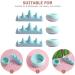FOMIYES 5 Sets Nail Art Brush Cup Nail Art Supplies Nail Pens Makeup Brush Organizer Sponge Holder Soak Off Bowl Nail Art Cups Makeup Brush Holders for Vanity Manicure Accessories Plastic - Buy Online on SooperMarket.com