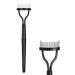 Eyelash Brush Eyelash Comb Eyebrow Brush Eyelash Separator Mascara Applicator Eyelash Definer with Comb Cover Designed Cosmetic Brushes Tool/51 Black