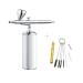 Handheld Paint Sprayer Spray Airbrush Set Professional Facial Makeup Air Brush Gun Kit USB Rechargeable Pen for Skin SPA Art Nail Manicure Home DIY