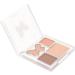 Baluue 2pcs Plastic Eye Shadow Plate Pink Eyeshadow Palette Organiser Eyeshadow Glitter 6.50X6.50X1.00CMx2pcs Multix2pcs - Buy Online on SooperMarket.com