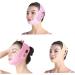 Chin Strap for Double Chin for Women Soft V Line Face Lifting Chin Strap Double Chin Reducer Slimming Face Mask Lifting Belt (Purple Pink) - Buy Online on SooperMarket.com