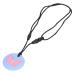 Safe Silicone Chew Necklace for Infants - Sensory Development & Oral Health (Sky Blue) - Easy to Clean International Shipping - Buy Online on SooperMarket.com