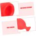 Beavorty 2pcs Silicone Fish Lip Filler Self Suction Plumping Device Natural Lip Plumper Red - Buy Online on SooperMarket.com