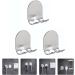 Buy Cabilock 6 Pcs Metal Razor Holder Hook - Stainless Steel 304 Wall Stand for Bathroom & Key Accessories - Buy Online on SooperMarket.com
