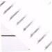 Baluue 2 Pairs Makeup Tools Gel Stick Brow Soap Pencil Eye Brow Pencil 21x15cm Black - Buy Online on SooperMarket.com