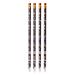 AMZLORD 4/12PCS Rhinestone Picker Pencil Set Self Adhesive Crystal Gem Pick Up Tools with Pencil Sharpener Dotting Wax Pen Nail Dotting Wax Pen for Crafts White