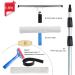 Window Clean with Squeegees Extendable Cleaner Conservatory Roof Cleaning Tools Multi-Purpose Window Cleaning Extension Pole/Set B/5M 55cm Brush Head 7M/24FT - Buy Online on SooperMarket.com