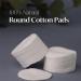 SRV HUB 120 Round Cotton Pads - Soft Double-Sided Make-Up Remover & Cosmetic Cotton Pads for All Skin Types (120 Pieces) - Buy Online on SooperMarket.com
