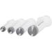 Professional Baby Nose Syringe Set - 4PC Reusable Portable 10ml 20ml 30ml 60ml with Silicone Suction Cup for Effective Nose Rinsing - Buy Online on SooperMarket.com