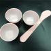 9 Pieces Mini Plastic Facial Mask Mixing Bowl Set - DIY Skincare Tool Kit with Stirring Spatula | Perfect for Home Beauty & Salon Use - Pink - Buy Online on SooperMarket.com