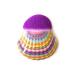 1pc Shell Shape Makeup Brush Women Fashion Foundation Powder Blush Brush Flat Shell Bottom Concealer Brush Portable Travel Brush