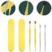 Stainless Steel Double-Sided Earwax Removal Kit - 8pcs Assorted Care Curettes for Men and Women - Buy Online on SooperMarket.com