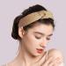 Lvyeer Straw Knot Headband - Boho Fashion Wide Hair Band for Women/Girls - Buy Online on SooperMarket.com