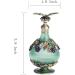 Yu Feng Vintage Crystal Perfume Bottles | Refillable Glass Butterfly & Flower D cor | Ideal for Essential Oils Green - Buy Online on SooperMarket.com