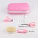 Esonto Baby Healthcare and Grooming Kit  Baby Safety Set Newborn Nursery Health Care Set with Hair Brush Scale Measuring Spoon Nail Clippers Lighting Ear Cleaner (20pcs  Pink) Pink 20 in 1 - Buy Online on SooperMarket.com